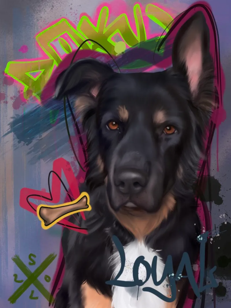 Animal Love Art Madonna